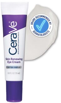 Cerave Skin Renewing Eye Cream with Peptide Complex & Caffeine for Brighter Smoother Eyes 15ml