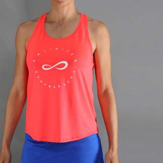 Cercle Tanktop Dames-koraal - XS,S,M,L,XL