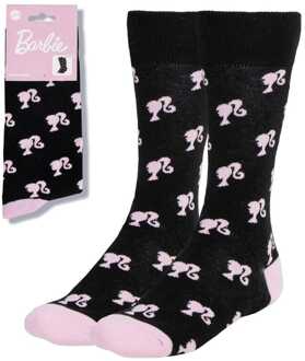 Cerda Barbie Socks Logo Black 36-43