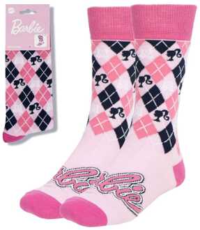 Cerda Barbie Socks Logo Pink 36-43
