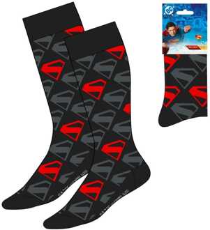 Cerda DC Comics Socks Superman Logo Black 38-45