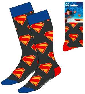 Cerda DC Comics Socks Superman Logo Blue & Red 38-45