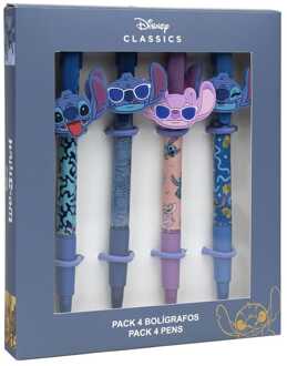 Cerda Loli & Stitch ball pen 4-Pack