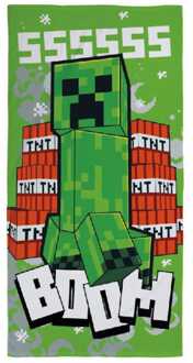 Cerda Minecraft Towel Creeper Boom 70 x 140 cm