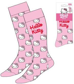 Cerda Sanrio Socks Hello Kitty Face Pink 36-43