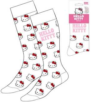 Cerda Sanrio Socks Hello Kitty Face White 36-43