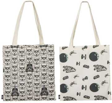 Cerda Star Wars Tote Bags 2-Pack Space Ships & Stormtrooper
