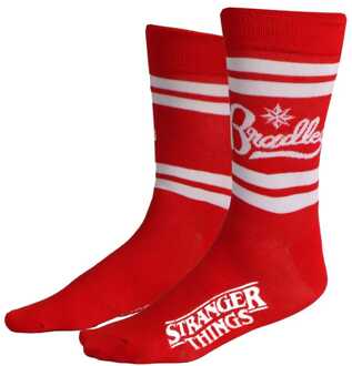 Cerda Stranger Things Socks Bradley´s Big Buy Red 38-45