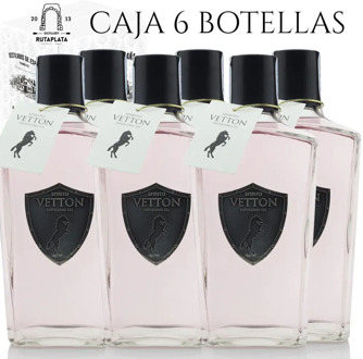 CEREX Pack 6 bottles Spirito Vetton Cherry 700 ml Best Prize Geneva of Spain "World Gin Awards 2019" pink Gin Tonic