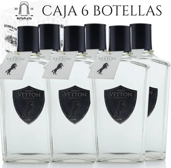 CEREX Pack 6 bottles Spirito Vetton Extra Dry 700 ml best Geneva prize from Spain "World Gin Awards 2018" ideal Gift gin