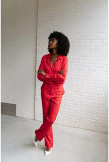 Cergi broek sp25.cer.316 scarlet red Rood - 38