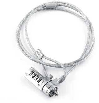 Cerradura Inteligente Laptop Combinatie Beveiligingskabel Ketting Diefstal Afschrikmiddel 4 Cijferige Wachtwoord Voor Notebook Pc Smart Lock