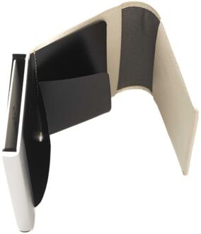 Cerruti 1881 Leren Bifold Portemonnee Slank Ontwerp - maat Ivoor