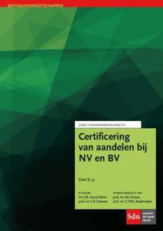 Certificering van aandelen - Boek C.A. Schwarz (9012398649)