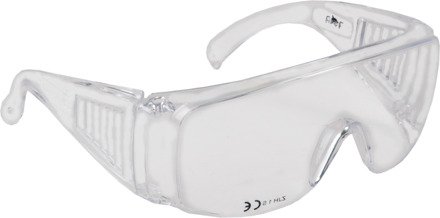 Cerva FF Donau AS-01-001 bril transparant | Kleur Wit | Maat One Size - 8591806050655