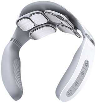 Cervicale Massager Afstandsbediening Zes-Head Elektrische Puls Schouder Pijn Relax Cervicale Massager Met Afstandsbediening