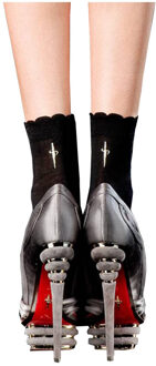 Cesare Paciotti dames sokken zwart C08CD01FS - 35-37