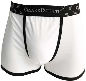 Cesare Paciotti heren ondergoed Boxer Paul wit/blauw - 52