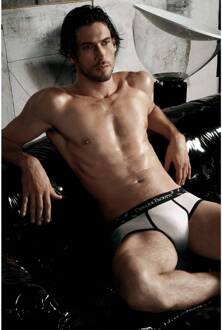 Cesare Paciotti herenondergoed Boxer Paul wit/zwart BU01PA - 54-56