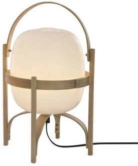 Cestita Tafellamp - Wit glas