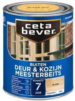 Cetabever Buiten Deur & Kozijn Meester Beits - Glans - Blank - 750 ml