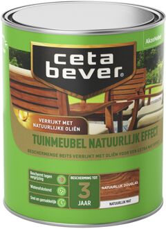 Cetabever Tuinmeubelbeits - Natuurlijk Effect - Douglas - Mat - 750 ml