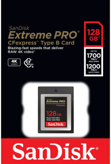 CF Express Extreme Pro 128GB type B