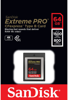 CF Express Extreme Pro 64GB type B