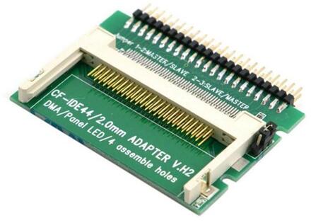Cf-kaart Naar Ide 44 Pin Male Laptop 2.5 "Drive Hard Hdd Adapter True Dma Model