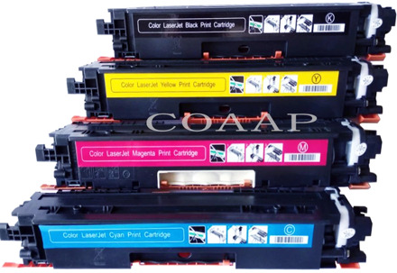 CF350A CF351A CF352A CF353A 130A Color Toner Cartridge Replacement For HP LaserJet Pro MFP M177fw, M177, M176n, M176 Printer