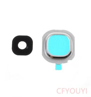 CFYOUYI Vervangende Onderdelen J510 Back Rear Camera Lens Cover Ring Voor Samsung Galaxy J7 ) j710/J5 ) J510 zilver