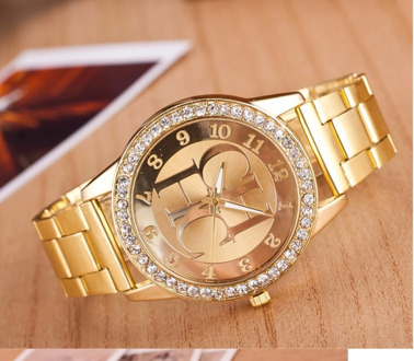 CH 2020 new brand ladies luxury watch casual fashion gold stainless steel sports women's watch quartz watch ladies watch