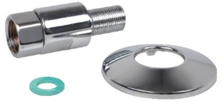 CH-connector, 3/8"ET x 1/2"IT, met rozet, uitschakelbaar - 986261255