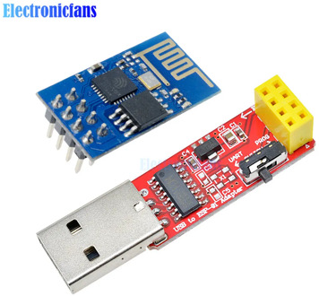 CH340 USB to ESP8266 Serial ESP-01 ESP-01S ESP01 ESP01S Wireless Wifi Developent Board Module for Arduino Programmer Adapter