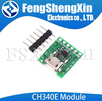 CH340E MSOP10 USB to TTL Module Pro mini downloader