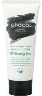 Chacol Charcoal Enzyme Clay W Cleansing Foam 130g