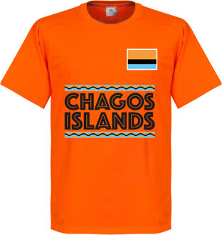 Chagos Islands Team T-Shirt - Oranje - XS