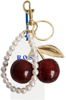Chain charm cherry | maat: one | | dames Bordeaux - One size