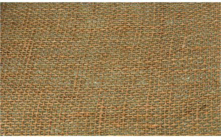 CHAKS Jute tafelloper - 28 x 500 cm - beige - extra breed gaas - Feesttafelkleden