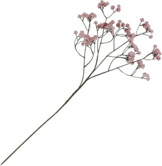 CHAKS Kunstbloem Gipskruid - 60 cm - roze - losse tak - kunst bloem - Gypsophila