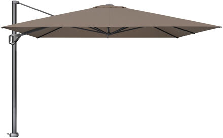 Challenger vierkante parasol T1 Premium 3,5x3,5 m. - Havanna Taupe