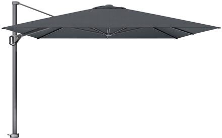 Challenger Zweefparasol T1 Premium 3,5x3,5 m. - Faded black Zwart