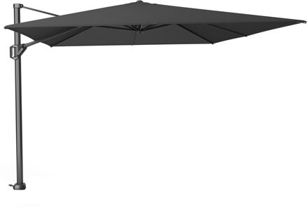 Challenger zweefparasol T1 Premium 4x3 m. - Faded Black Grijs