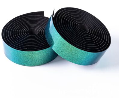 Chameleo Kleur Professionele Fietsen Road Bike Bar Tape Top Eva Pu Fietsstuur Tape Soft Anti-Vibratie Wrap groen