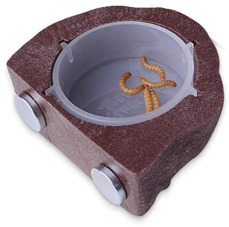 Chameleon Voerbak Magnetische Ophanging Type Voeden Potten Magnetische Voedsel Kom Voor Kameleon Reptiel Dieren