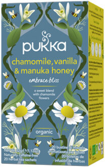 chamomile vanille & manuka honing Thee