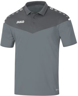 Champ 2.0 Poloshirt Dames Steen Grijs-Licht Antraciet  Maat 34