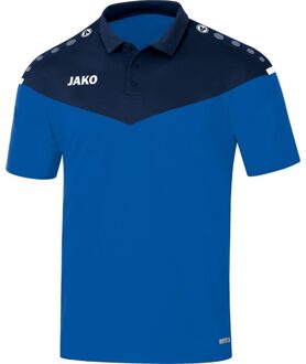 Champ 2.0 Poloshirt Kind Royal Blauw-Marine Blauw Maat 140