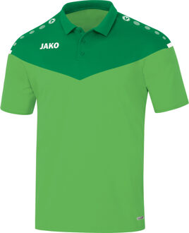 Champ 2.0 Poloshirt Kind Zacht Groen-Sport Groen Maat 140