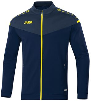 Champ 2.0 Presentatiejas Dames Marine Blauw-Donkerblauw-Fluor Geel Maat 34